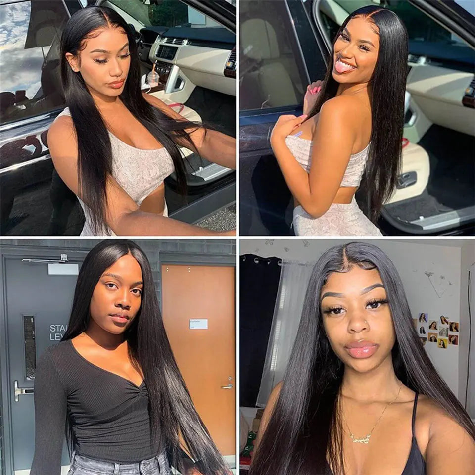 Straight U Part Human Hair Wig