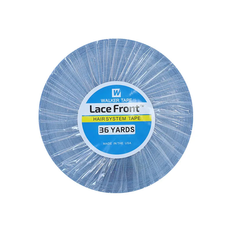 1 Roll Super Hair Blue Tape Double-Sided Adhesive Tape for Hair Extension/Lace Wig/Toupee 3 Yards/12Yards/36Yards