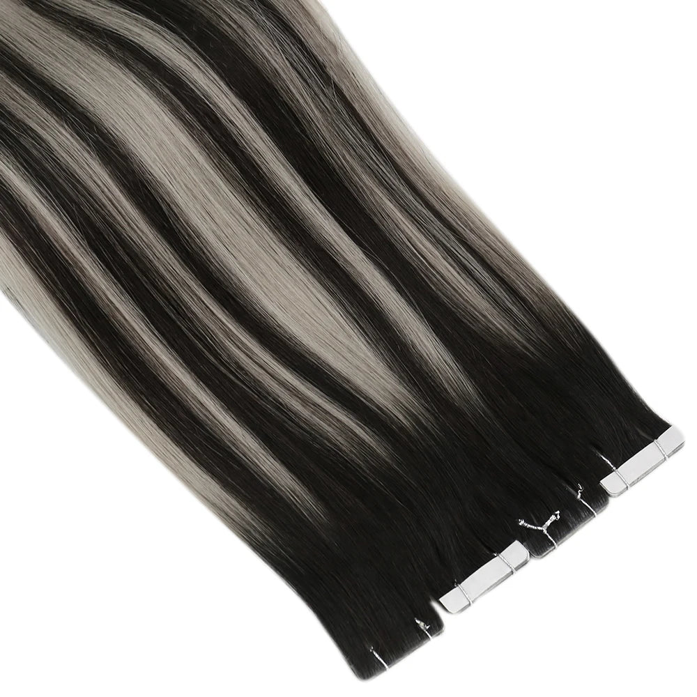 Invisible Seamless Skin Weft Injection Virgin Human Hair Tape In