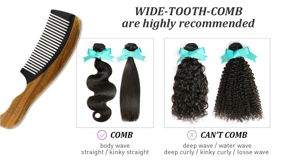Deep Curly PrePlucked Natural Hairline - Invisible HD Lace Frontal (Human Hair)