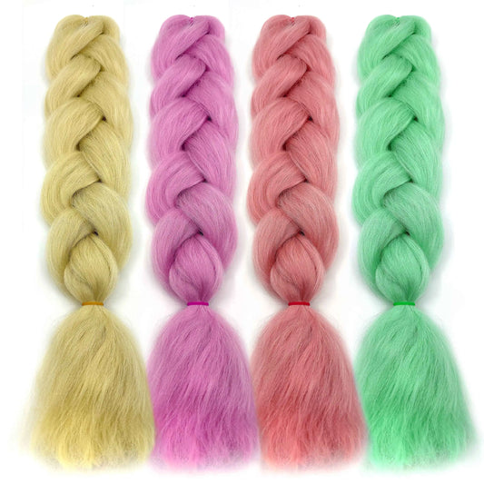 Jumbo Kanekalon Braiding Synthetic Hair Pre-Stretched