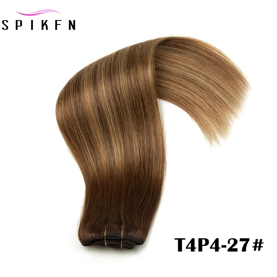 Straight 100% Human Hair Clip Ins - Various Options Available