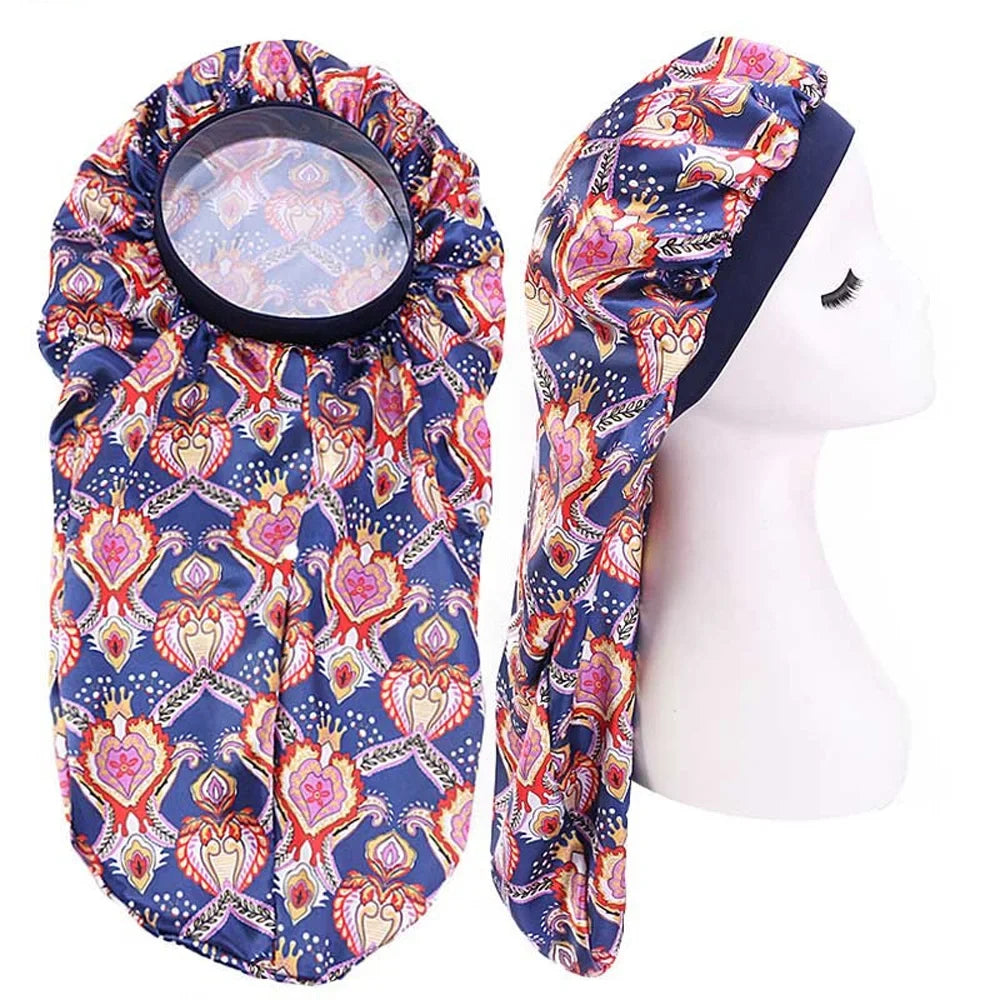 Unisex Elastic Bonnet  for Long Hair