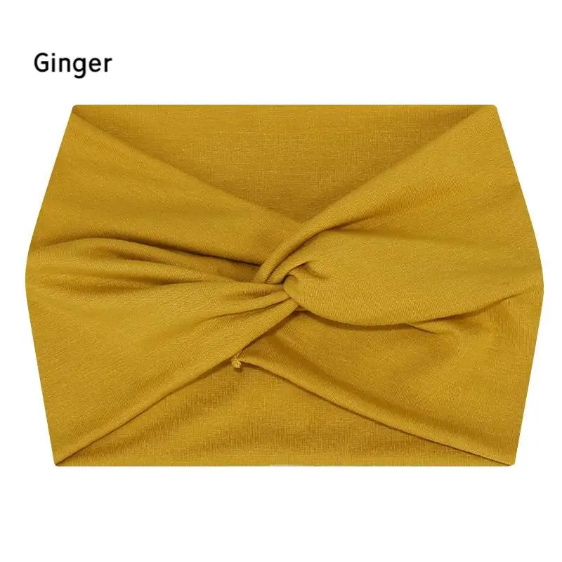 Wide Elastic Headbands