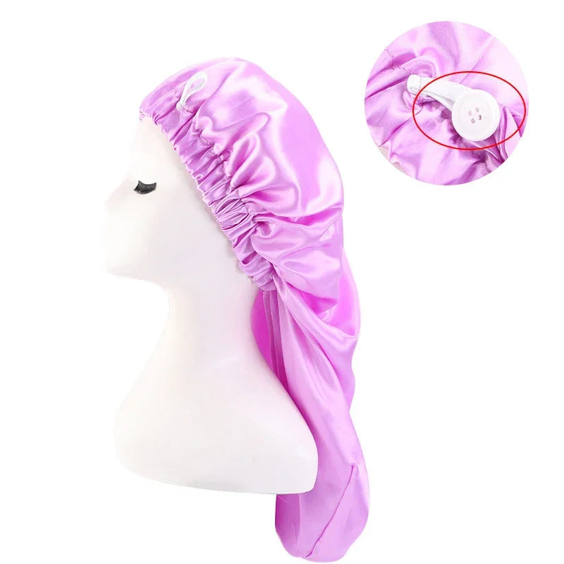 Unisex Elastic Bonnet  for Long Hair