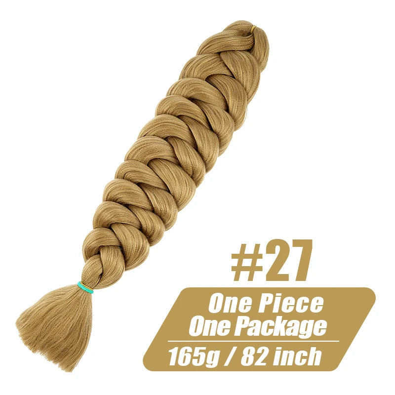 Xpression Pre Stretched Synthetic Braiding Hair - Various Colors Available