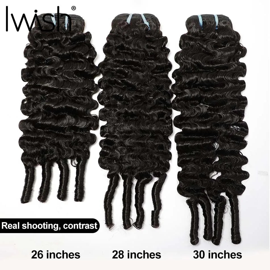 Burmese Pixie Curls Raw 100% Human Hair Bundles 4Pcs Full Head