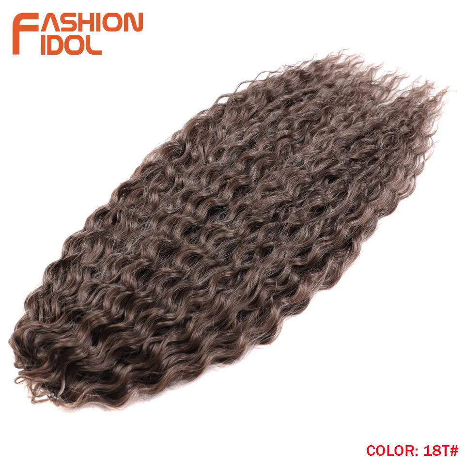 Water Wave Synthetic Crochet Hair - Various Colors Available