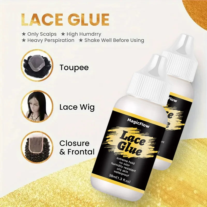 Waterproof Invisible Strong Hold For Wigs -  Super Bonding Adhesive Glue