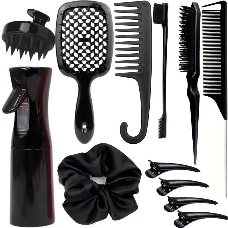 12Pcs Hair Styling Sets - Various Colors Available