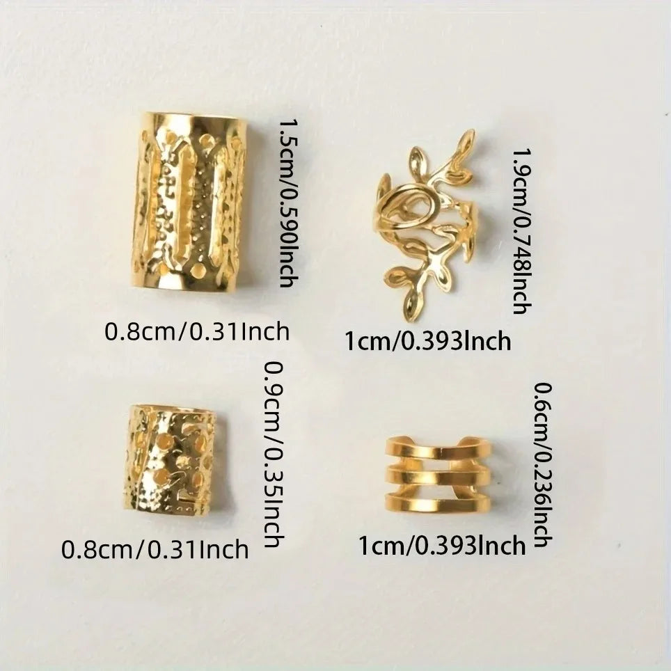 40PCS/Set Elegant Hair Jewelry For Braids