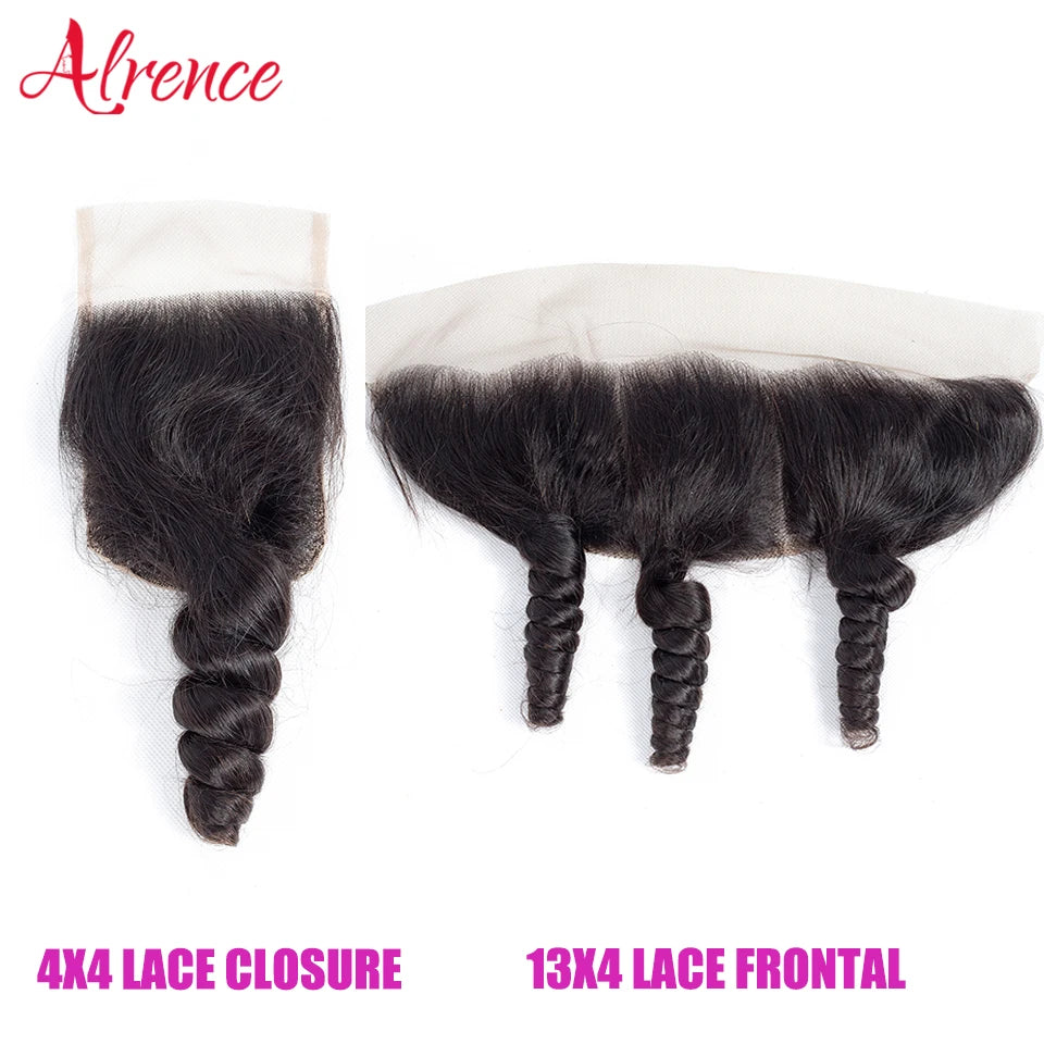 Brazilian Human Hair HD Transparent Lace Frontal or Closures - Various Options Available
