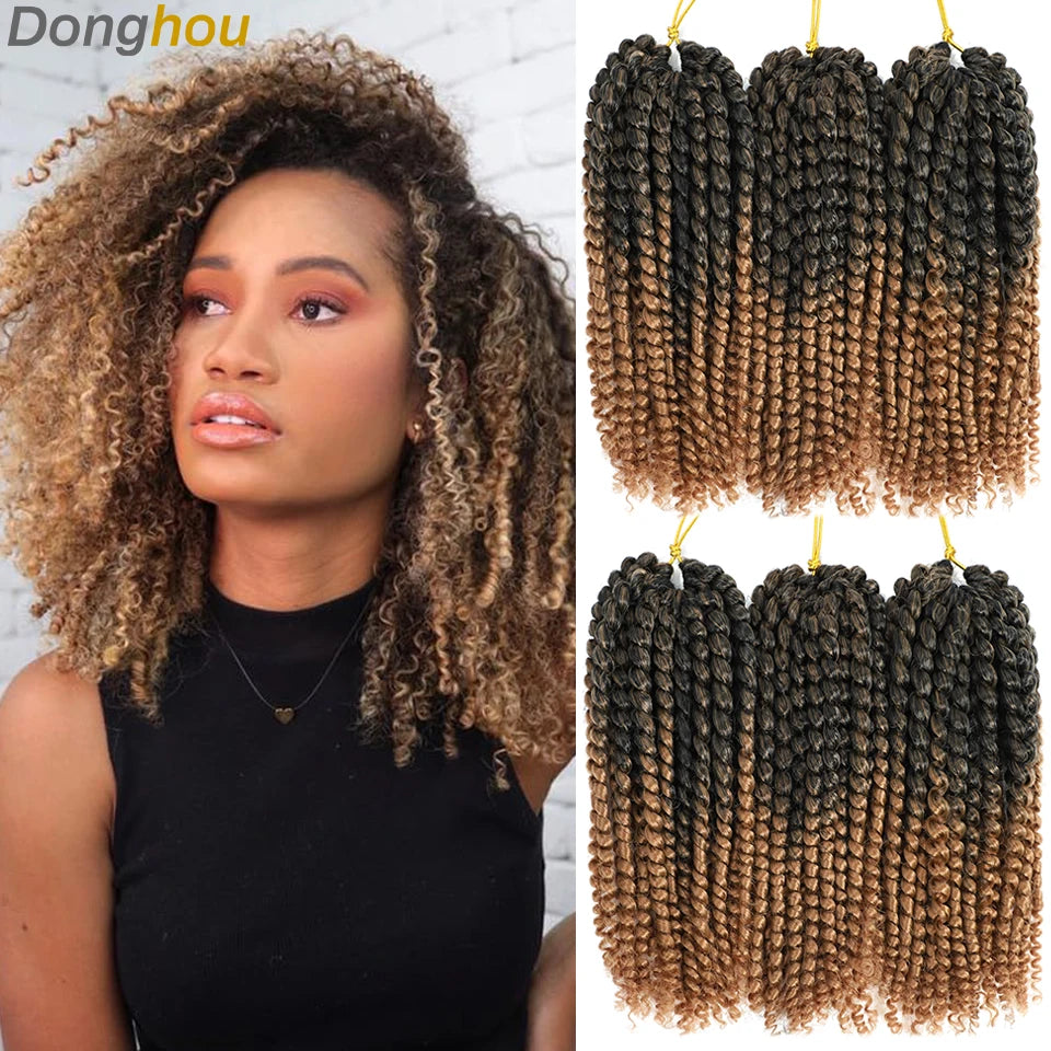 Curly Passion Twist Synthetic Crochet Hair - Various Colors Available