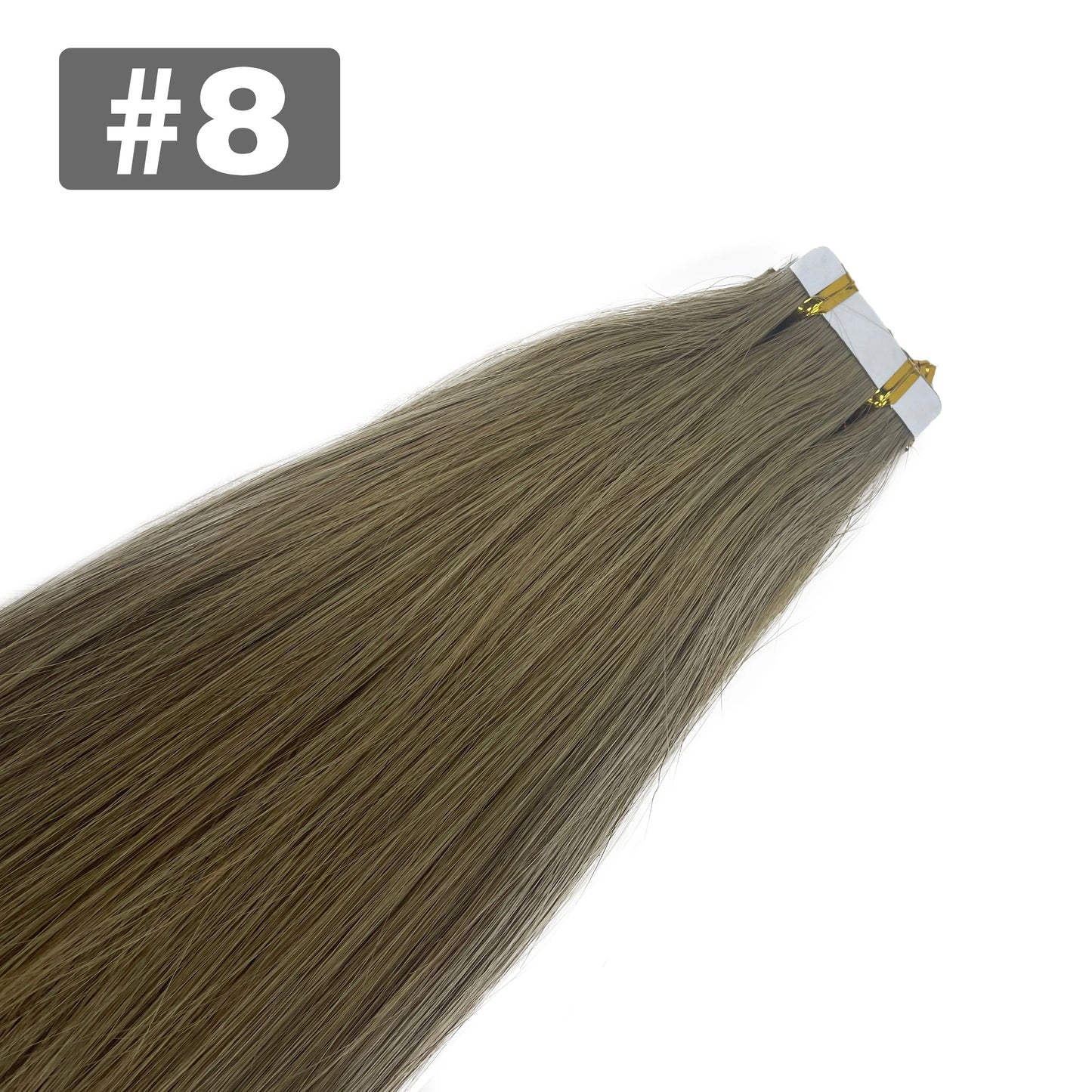 Straight - Tape in Human Hair Extensions 20 Pcs