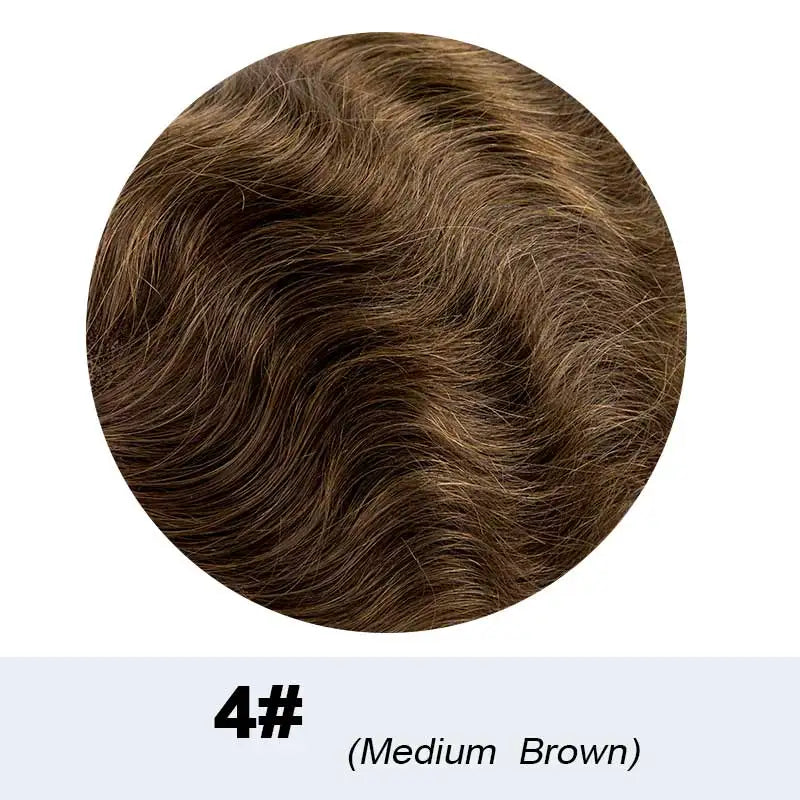 Mono Lace Men's Skin Pu Around Toupee Prosthesis Remy Human Hair Systems - Various Options Available