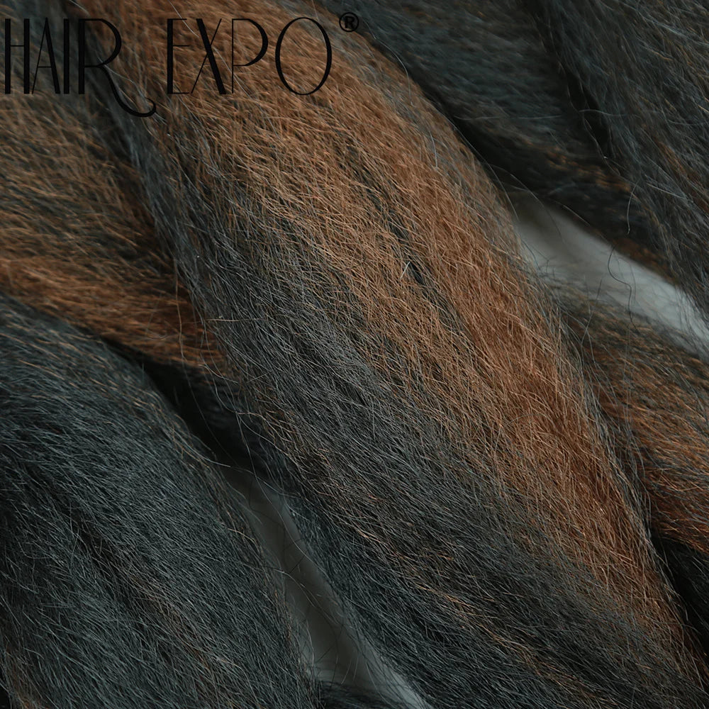 26Inch Yaki Straight Braiding Synthetic Hair - Various Colors Available