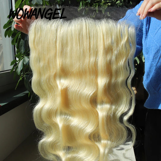 Body Wave 613 Blonde Ultra Thin HD Transparent Lace Frontal Deep Part
