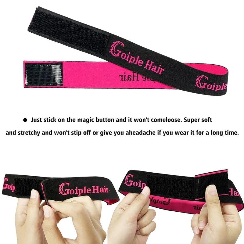 GOIPLE 12pcs Wig Installation Kit Set -  Waterproof Adhesive Wig Glue and Remover, Melting Holding Spray for Lace Front Styling
