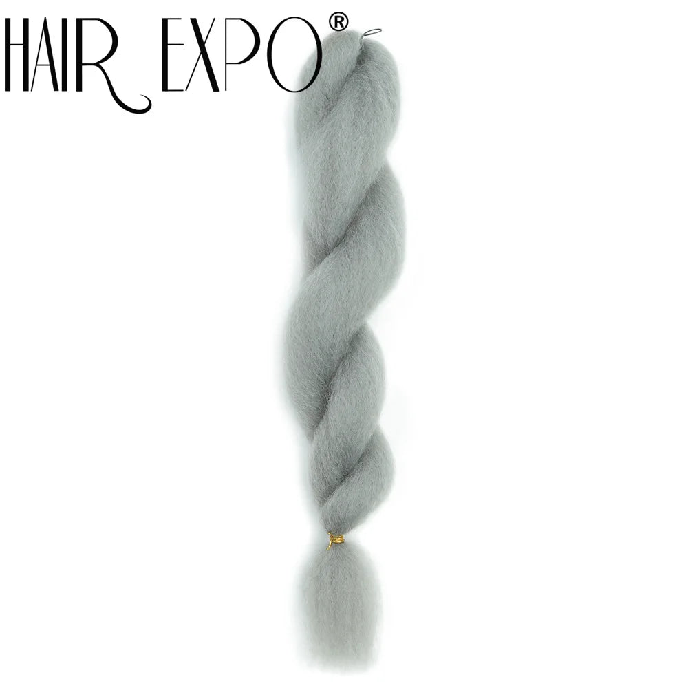 26Inch Yaki Straight Braiding Synthetic Hair - Various Colors Available