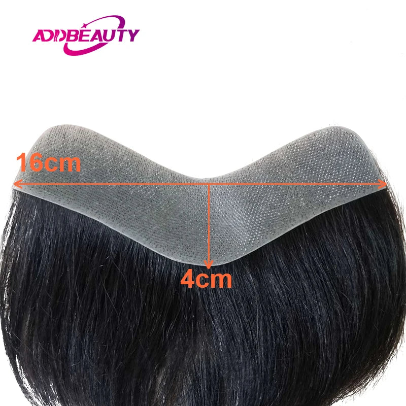 Vloop Thin PU Invisible Skin Human Hair Capillary Prothesis Frontal - Various Options Available
