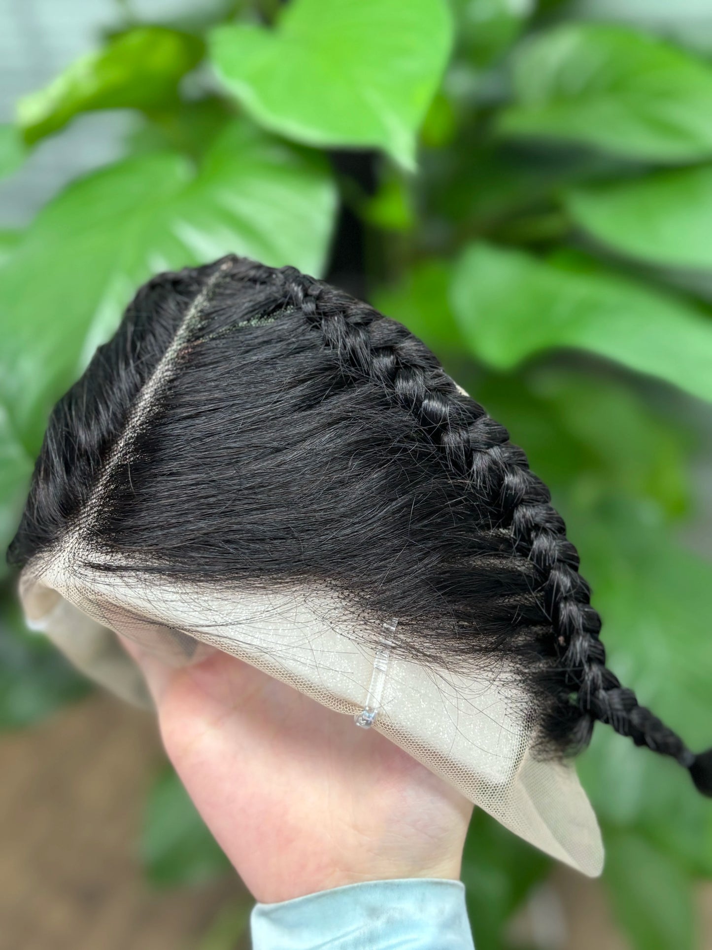 V Beauty New Brazilian Remy 13X4 Transparent Lace Frontal Only