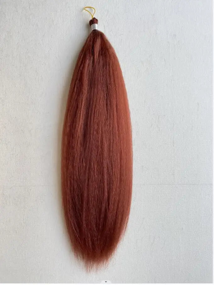 Kinky Straight Bundles Synthetic Hair Extension Crochet/Braiding