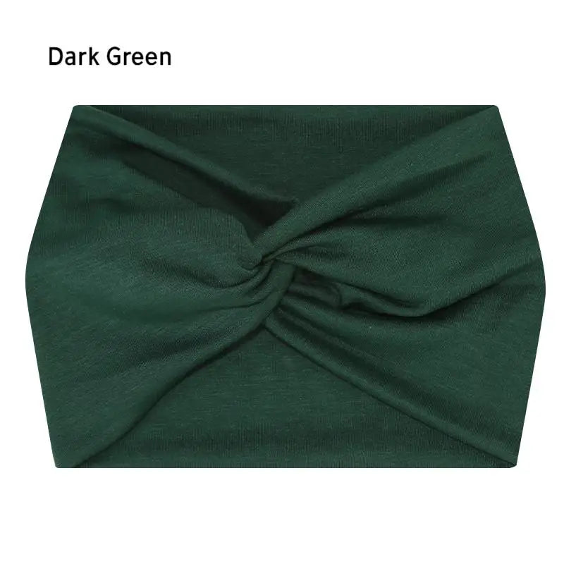 Wide Elastic Headbands