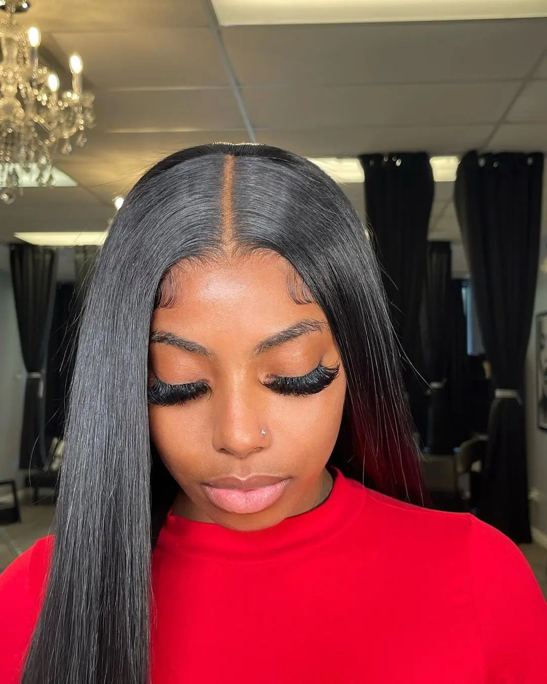Pre Plucked Swiss HD Transparent 100% Human Hair Frontal or Closures With Body Wave or Straight Options
