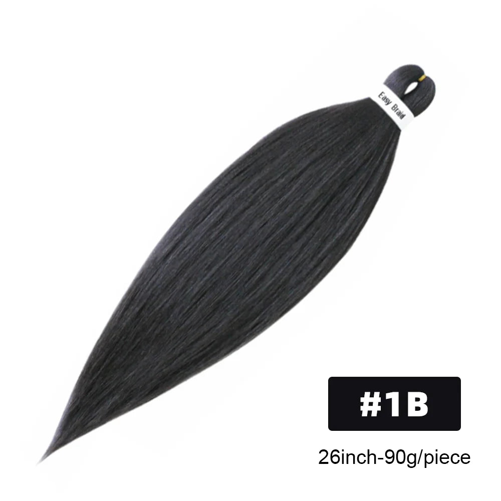 Pre Stretched Synthetic Braiding Hair