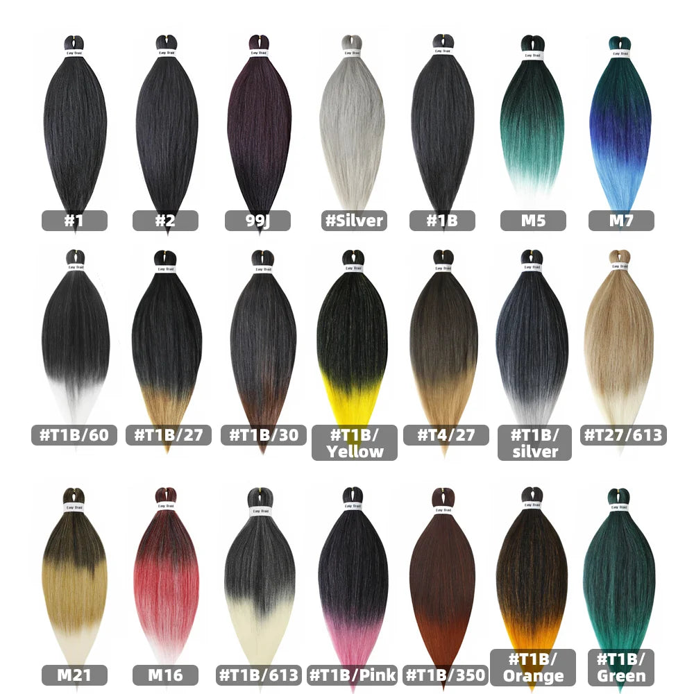 Pre Stretched Synthetic Braiding Hair