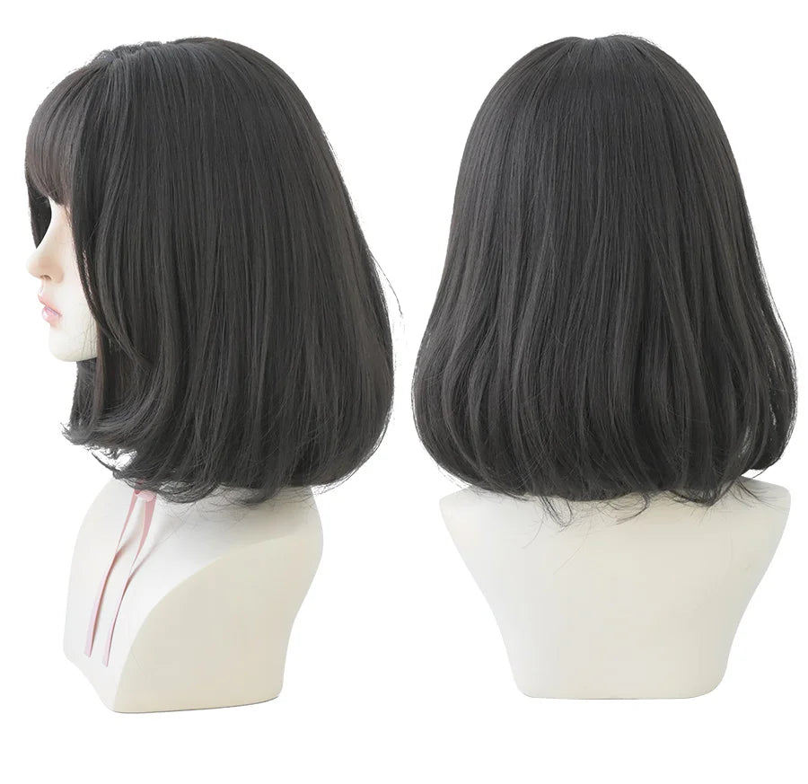 Short Bob Synthetic Wig - Various Colors Available