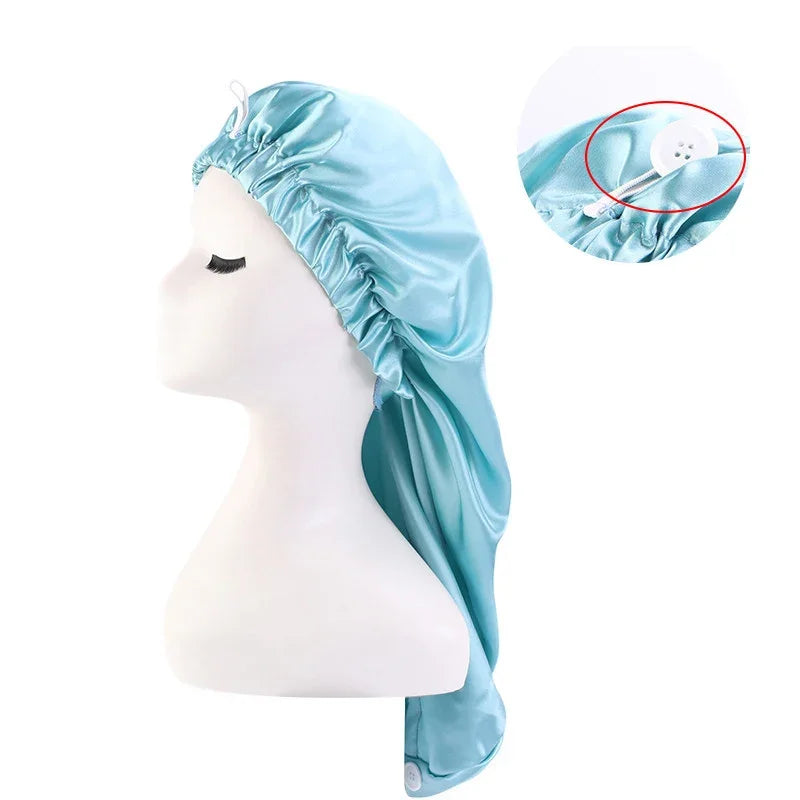Unisex Elastic Bonnet  for Long Hair