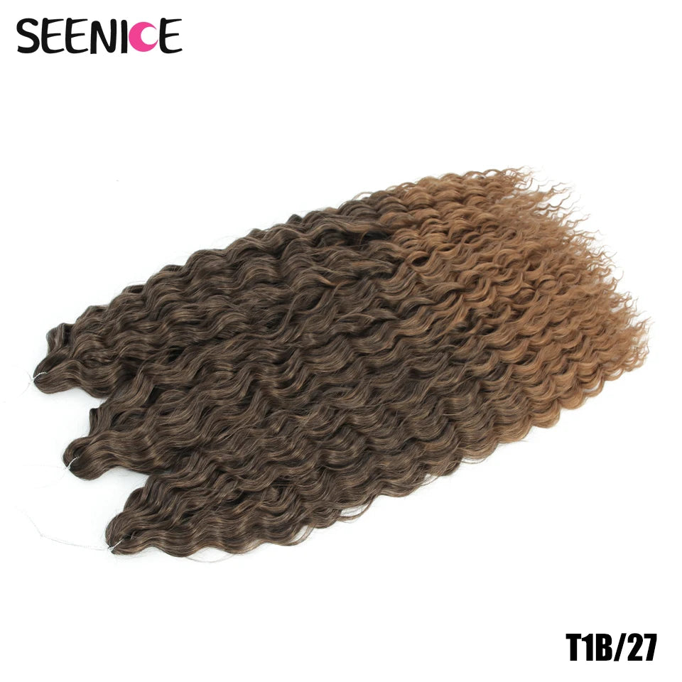 Synthetic Water Wave Twist Crochet Hair - Various Colors Available