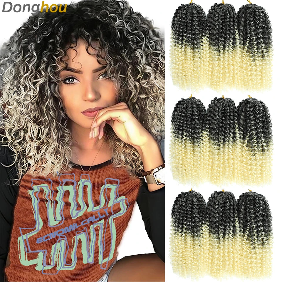Curly Passion Twist Synthetic Crochet Hair - Various Colors Available
