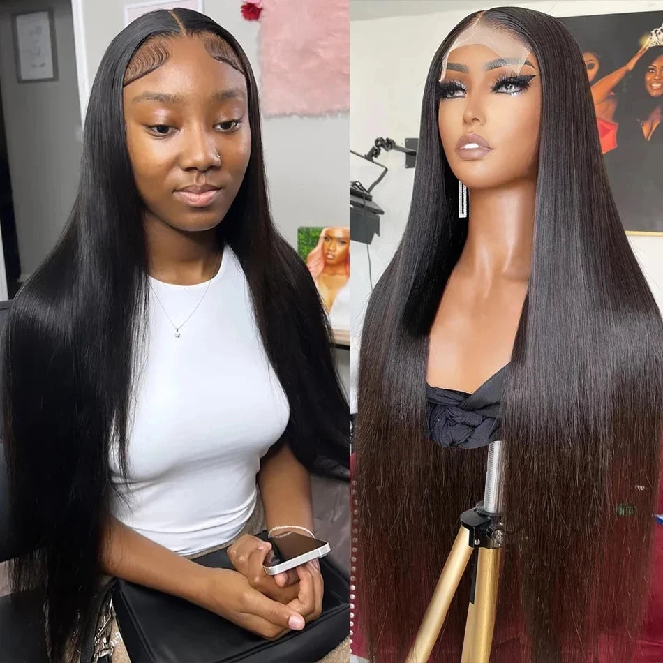 Brazilian Remy Straight - Glueless Human Hair Ready to Wear Wig