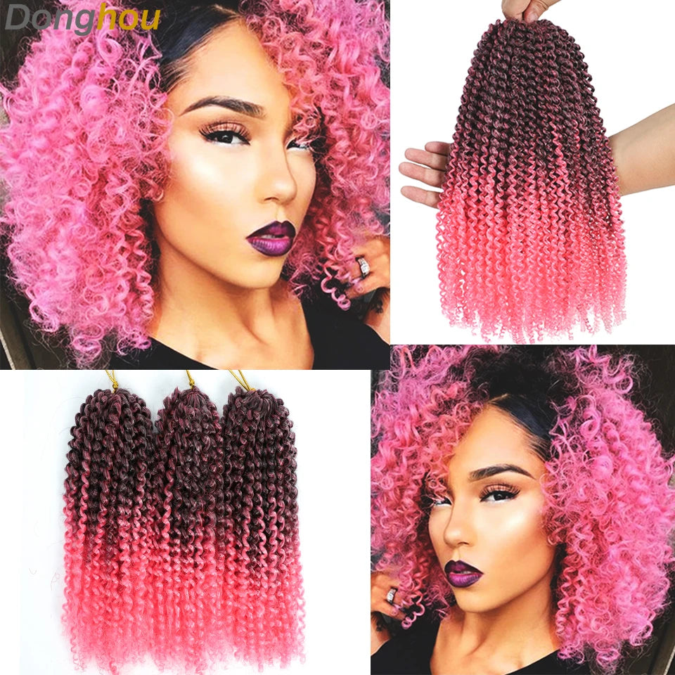 Curly Passion Twist Synthetic Crochet Hair - Various Colors Available