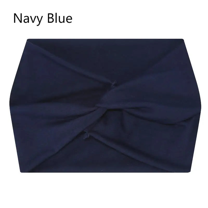 Wide Elastic Headbands