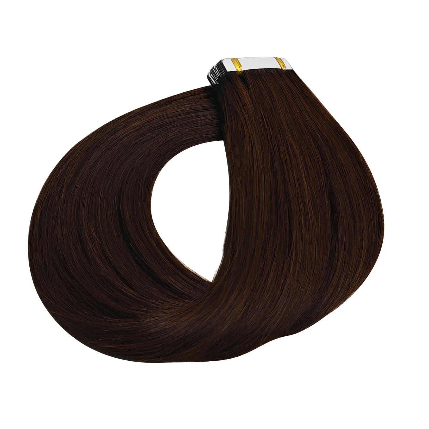Straight Skin Weft Adhesive Invisible 100% Real Human Hair Tape-Ins