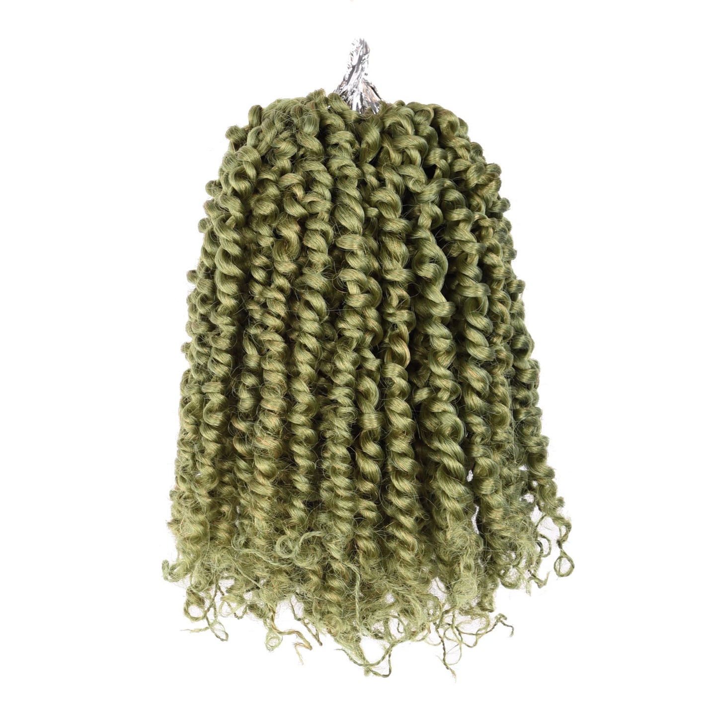 Pre-twisted Passion Twist Synthetic Crochet Hair - 8" Pre-looped