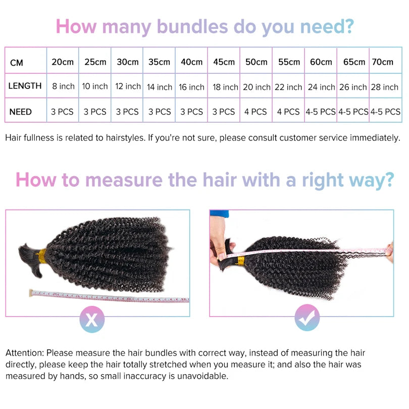 Crochet Boho Curly Human Hair Braids - Pre Looped
