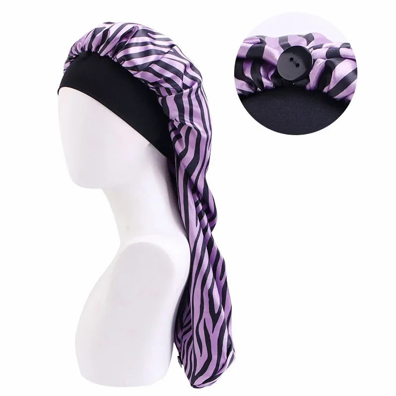 Unisex Elastic Bonnet  for Long Hair