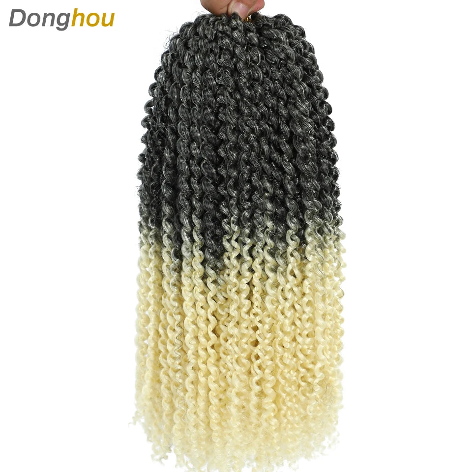 Curly Passion Twist Synthetic Crochet Hair - Various Colors Available