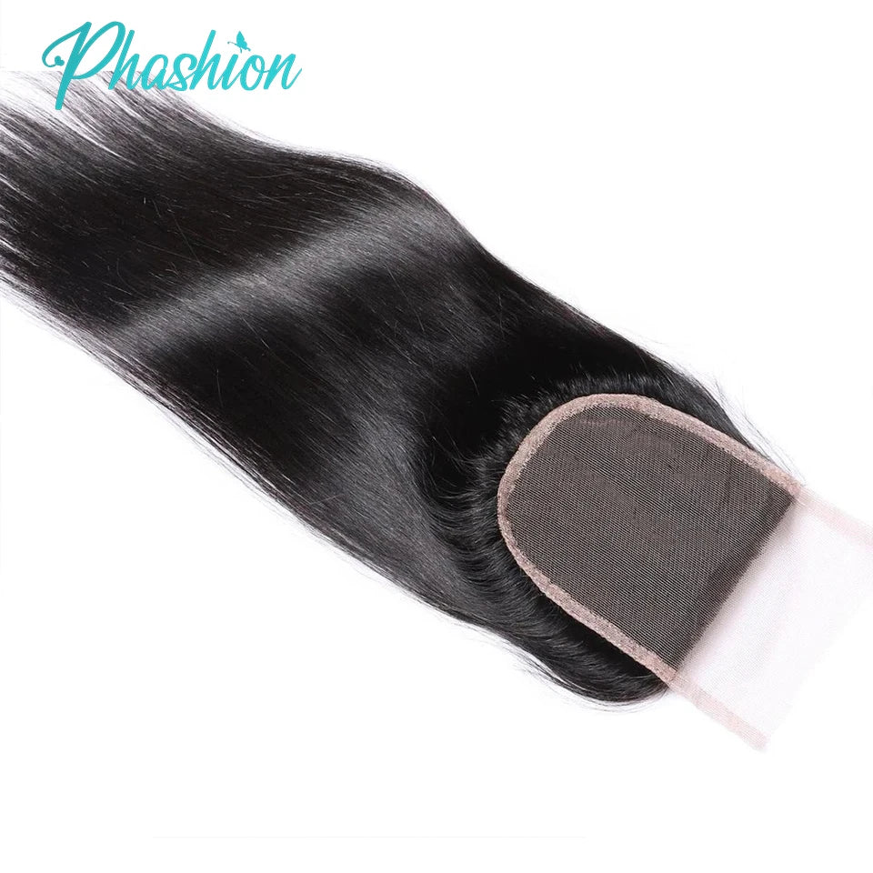 Pre Plucked Swiss HD Transparent 100% Human Hair Frontal or Closures With Body Wave or Straight Options