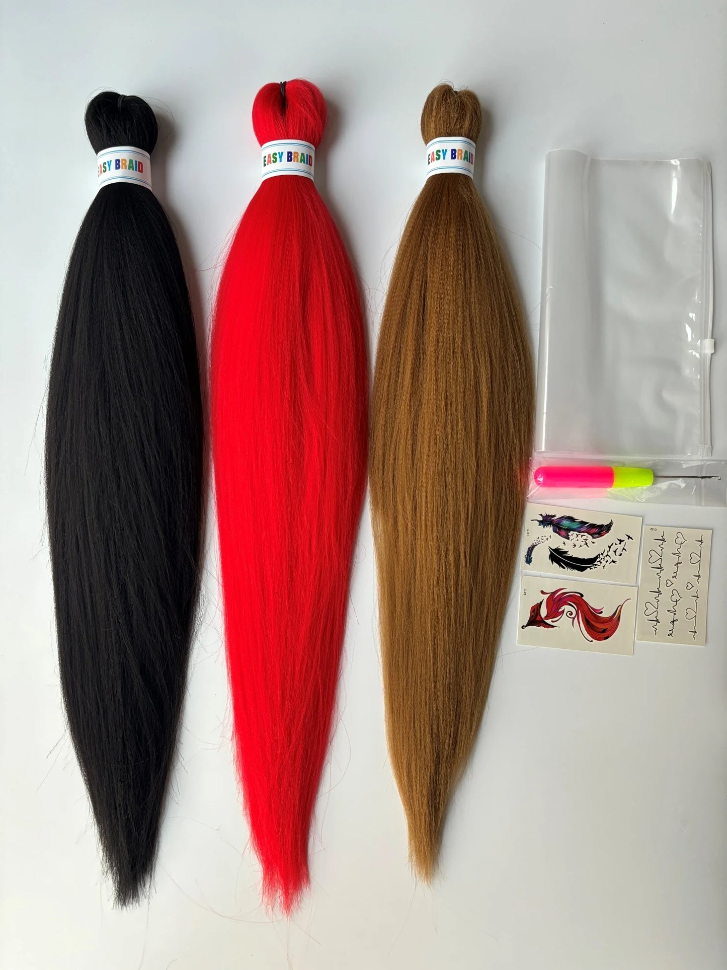 EZ Pre-Stretched Synthetic Braiding Hair