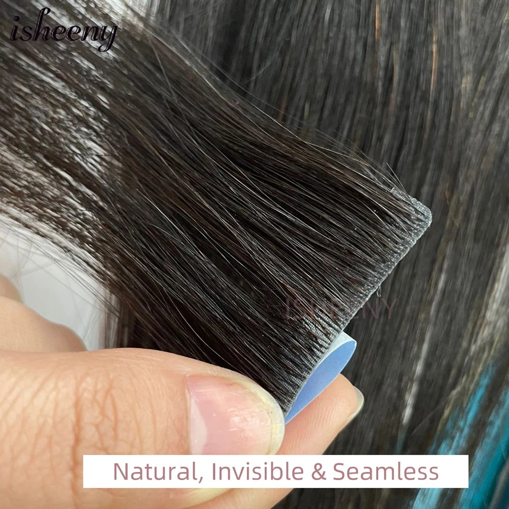PU Skin Weft Invisible Tape-Ins Human Hair