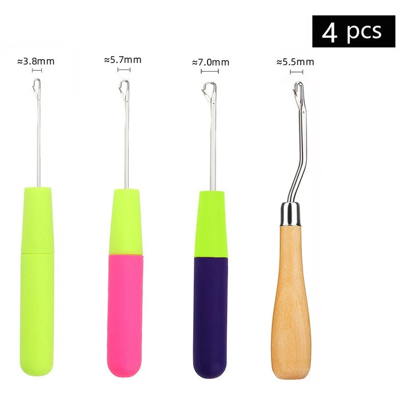 Plastic Crochet Hook Tool for Hair - Other Options Available