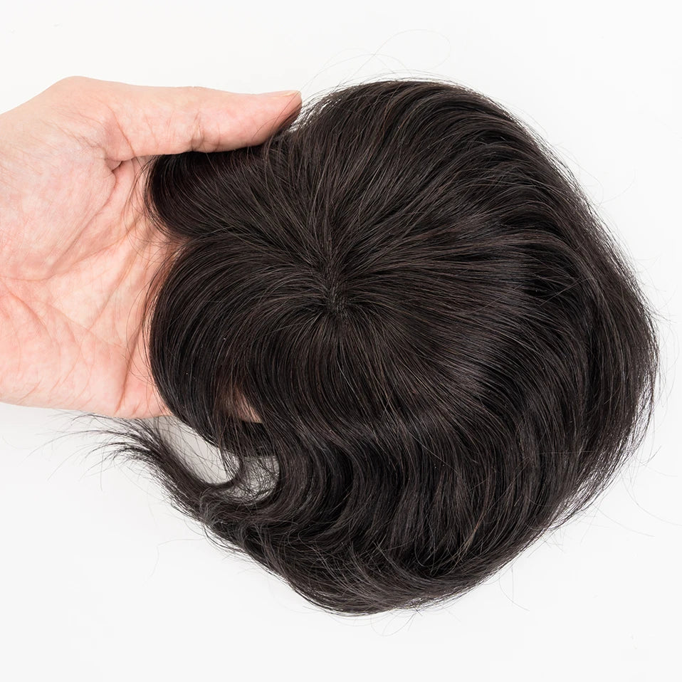 Side or Back Hair Patches Hairpiece for Men, Thin Skin, Toupee Patch, 8cm x 8cm - Various Options Available