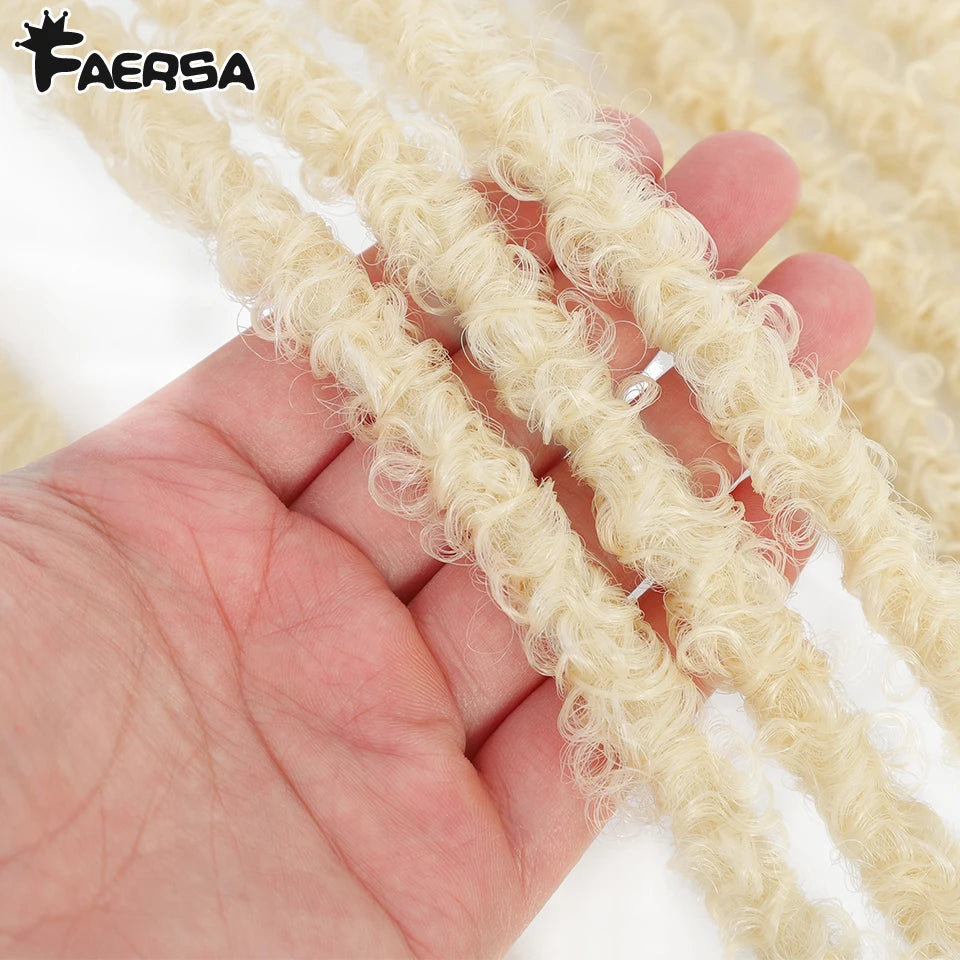 Butterfly Locs Crochet Synthetic Hair - Various Colors Available
