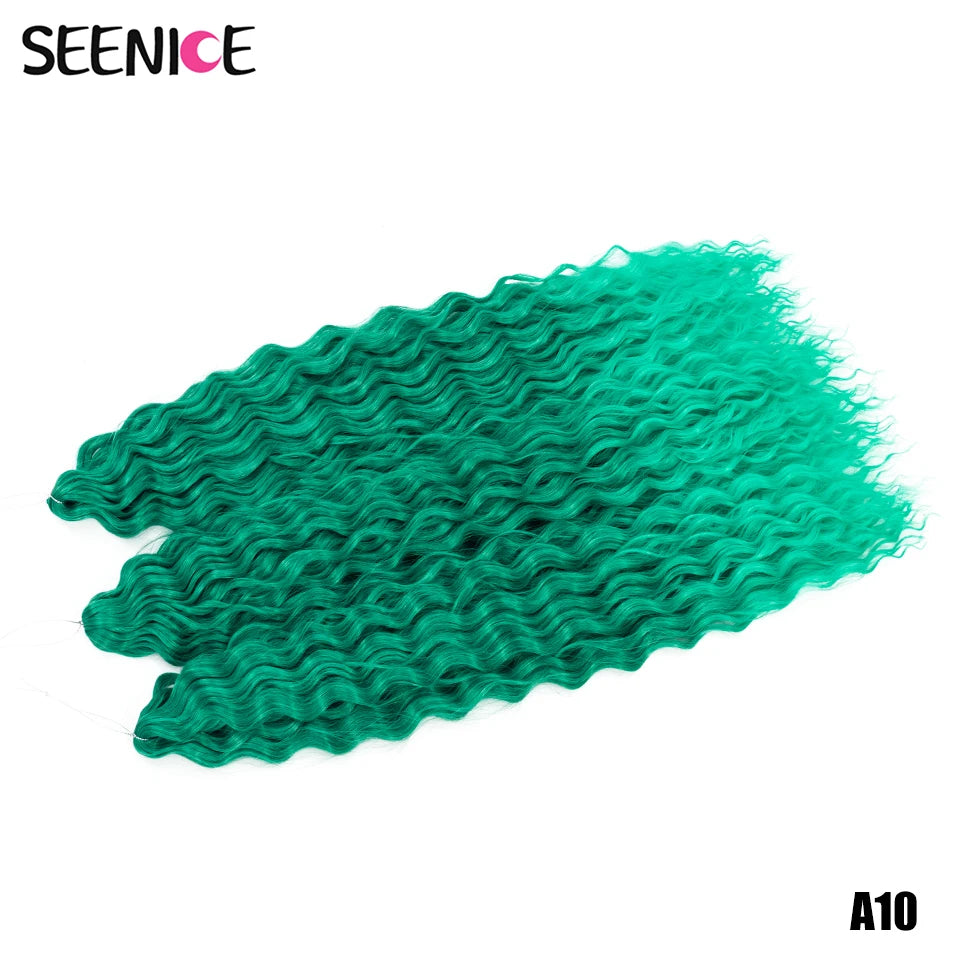 Synthetic Water Wave Twist Crochet Hair - Various Colors Available