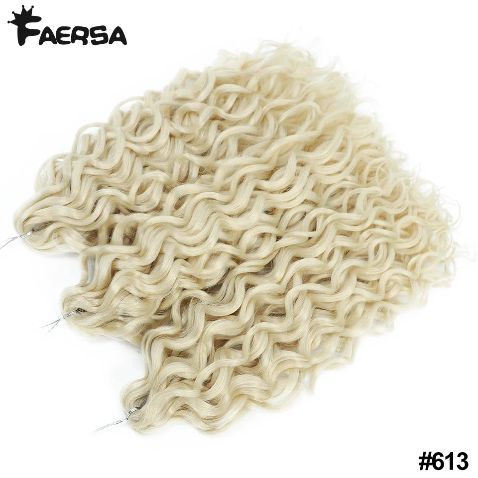 Deep Wavy Twist Synthetic Crochet Hair